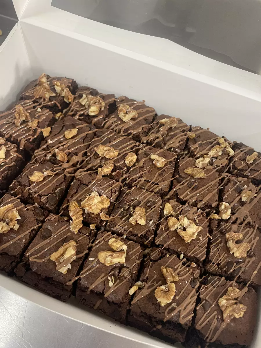 Brownie box 24 minis morceaux